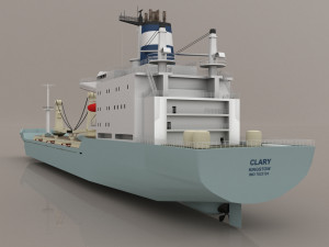 clary bulk carrier 3D-Modell