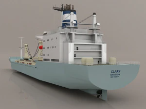 clary bulk carrier 3D Model