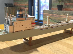 clary bulk carrier 3D-Modell
