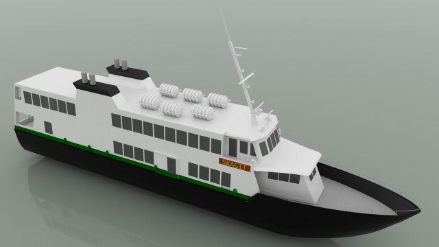 mv skagit Modello 3D .c4d .max .obj .3ds .fbx .stl .blend