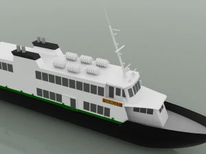 mv skagit Modelo 3D