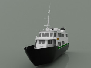 mv skagit Modello 3D