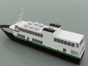 mv skagit Modello 3D