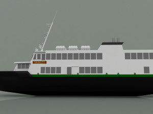 mv skagit Modello 3D