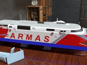 alboran Model 3D