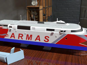 alboran 3D Model