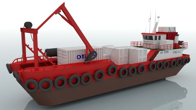 trames uno Model 3D .c4d .max .obj .3ds .fbx .stl .blend 