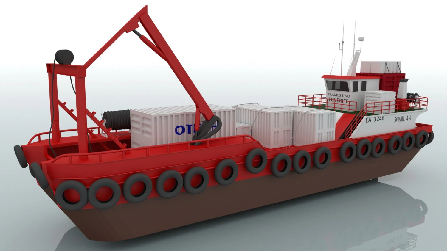 trames uno 3D Model .c4d .max .obj .3ds .fbx .stl .blend 