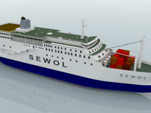 mv sewol 3Dモデル