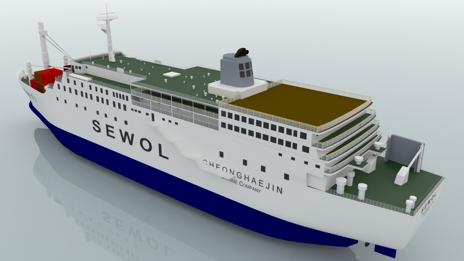 Mv Sewol 3d Model In Commercial 3dexport