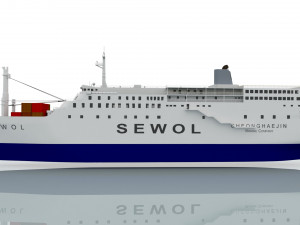 mv sewol 3D मॉडल