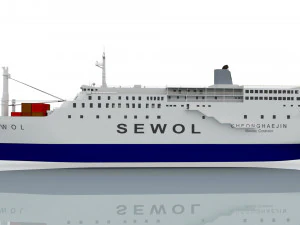 mv sewol 3D Model