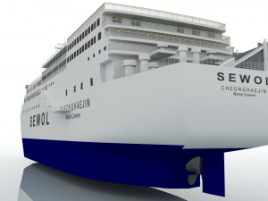 mv sewol 3D मॉडल