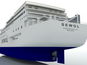 mv sewol 3D मॉडल