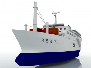 mv sewol 3D मॉडल