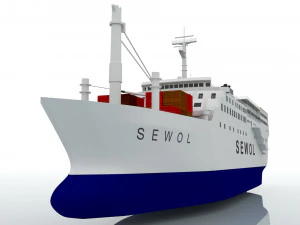 mv sewol 3D Model