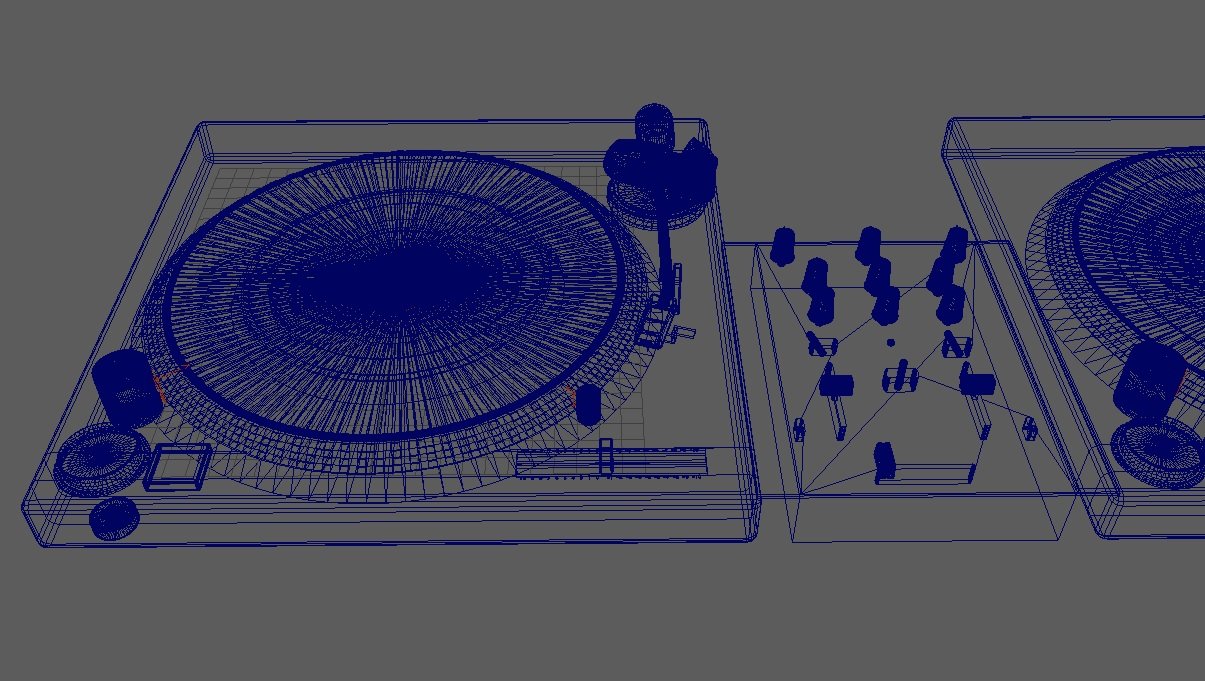 STL file 3D MODEL RECTANGULAR DJ TABLE 🎵・3D print design to download・Cults
