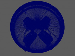 taburete renacentista 3D 模型