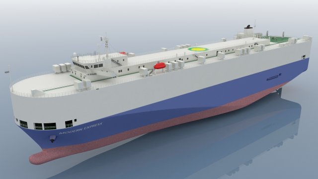 mv modern express 3Dモデル .c4d .max .obj .3ds .fbx .stl .blend 