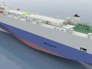 mv modern express 3D Model