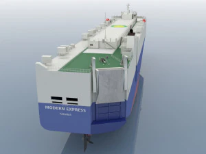 mv modern express 3D Model