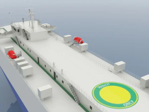 mv modern express 3D Model