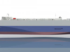 mv modern express 3D Model