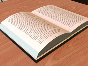Open Book 3D मॉडल