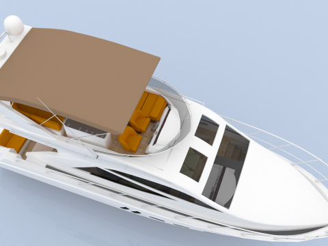 Sealine T50 3D 모델