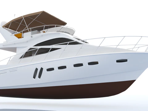 Sealine T50 3D Model