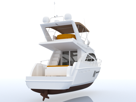 Sealine T50 3D 모델