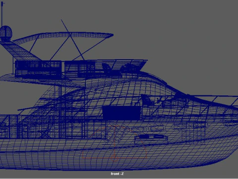 Sealine T50 3D Model