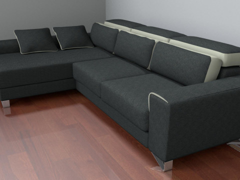 Family Sofa 3Dモデル