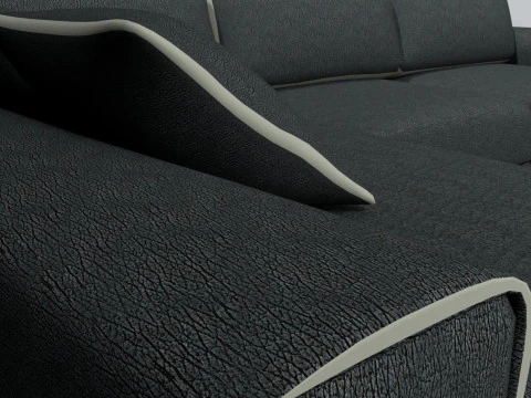 Family Sofa 3D Model