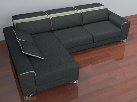 Family Sofa 3Dモデル