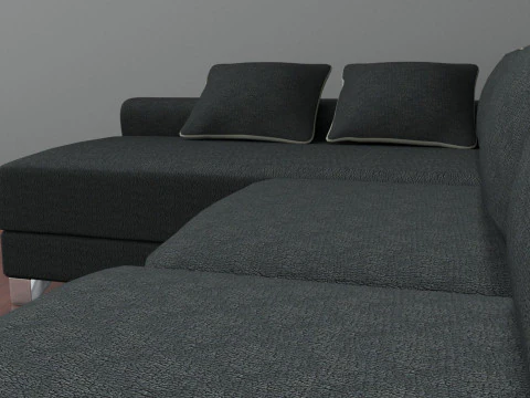 Family Sofa 3D Model