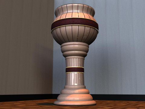 Decorative Flowerpot 3Dモデル
