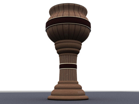 Decorative Flowerpot 3Dモデル