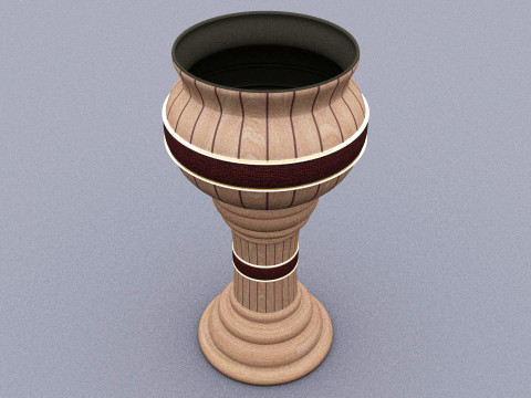 Decorative Flowerpot 3Dモデル