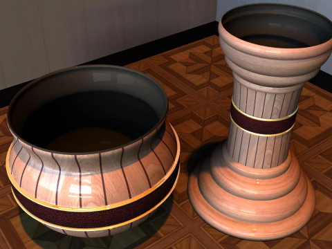 Vaso Decorativo Modelo 3D