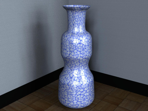 Decorative Flowerpot 3Dモデル