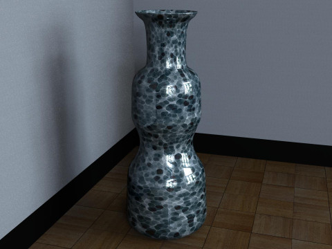 Decorative Flowerpot 3Dモデル