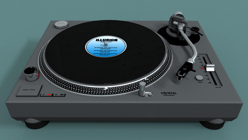 Professional Turntable 3D मॉडल .c4d .max .obj .3ds .fbx .stl .blend