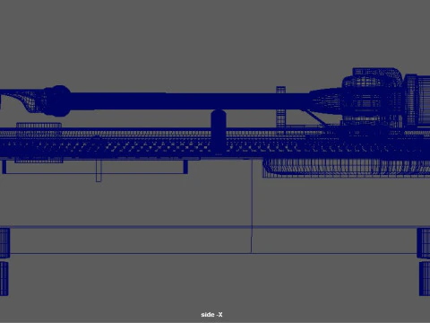 Giradischi professionale Modello 3D