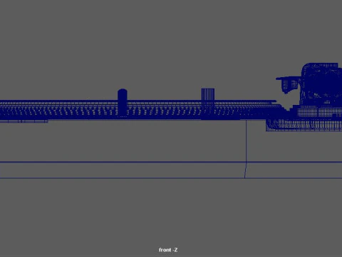 Giradischi professionale Modello 3D