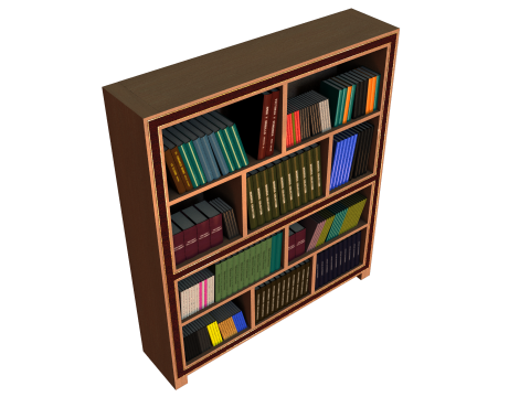 Library 3D Model