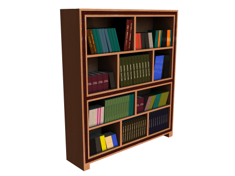 Library 3D Model