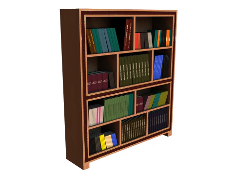 Library 3D Model