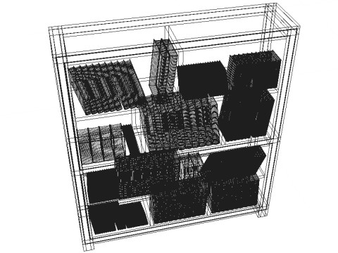 Library 3D Model