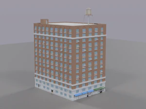 न्यूयॉर्क बिल्डिंग1 3D मॉडल